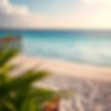 Serene view of Kite Beach with azure waters and soft sands