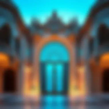 Entrance Design of the Royal Citadel Entrance of the Royal Citadel highlighting intricate design elements