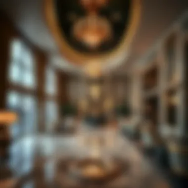 Luxurious Interior Space of the Royal Citadel Interior space of the Royal Citadel emphasizing luxurious lifestyle
