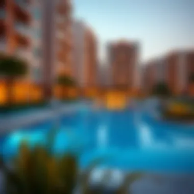 Residential Developments in International City Residential developments in the CBD area of International City