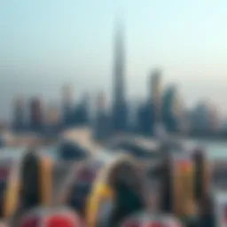 Stunning view of Dubai's skyline showcasing iconic towers